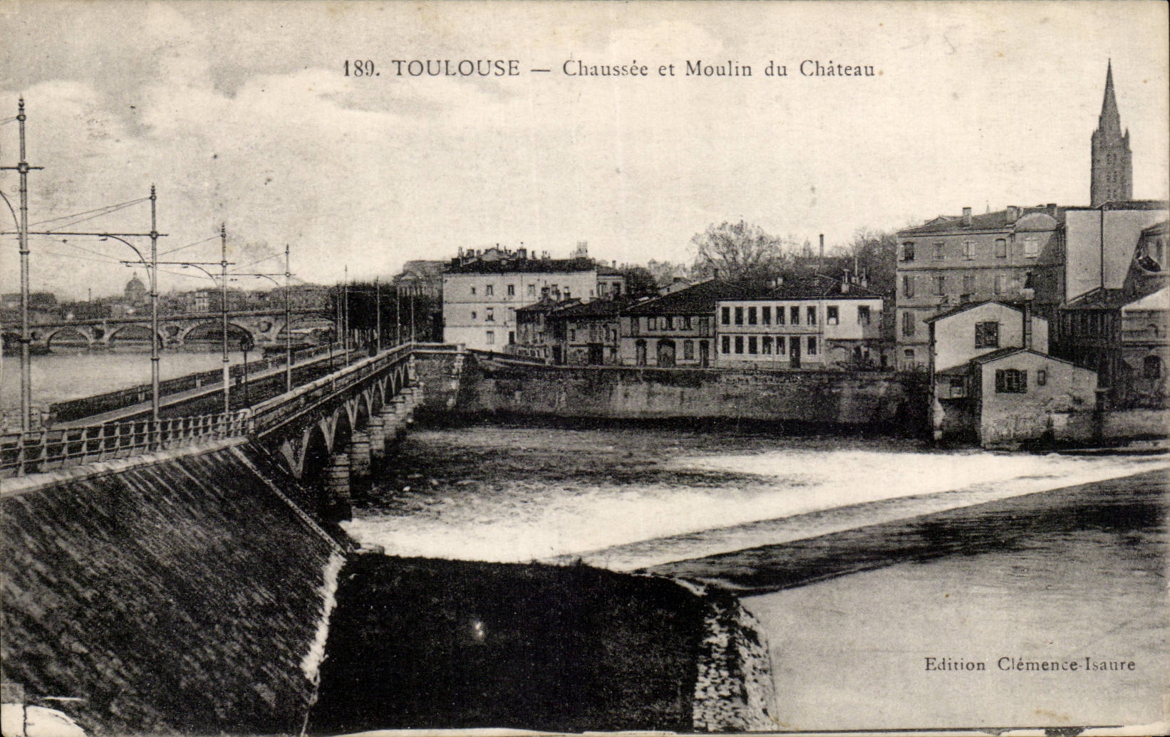 Toulouse - Chausee et Moulin du Chateau - CPA 