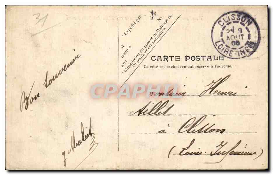 Toulouse — La Daurade et l'École des Beaux-Arts — éditeur inconnu, n° de série non visible — Reverso