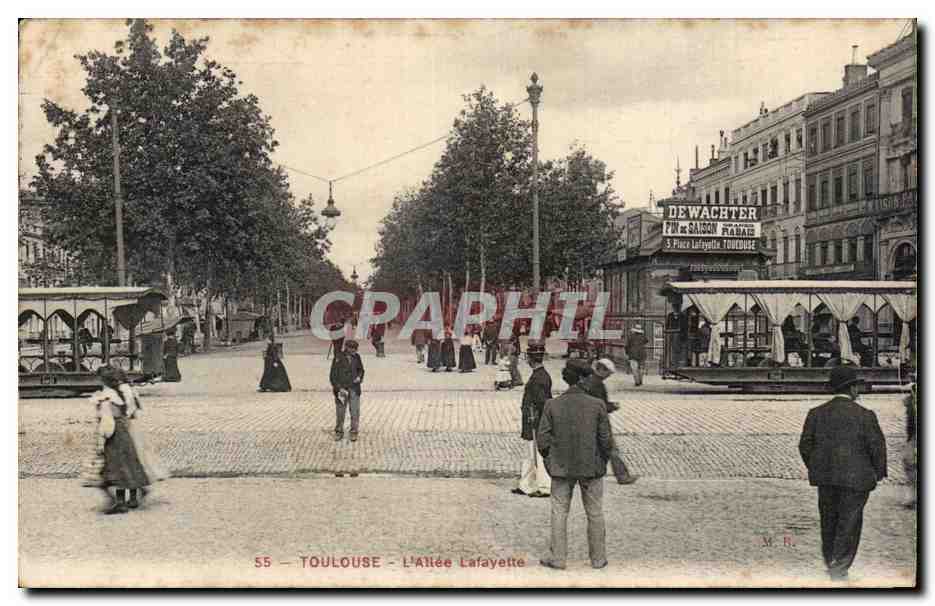 Toulouse - L'Allee Lafayette - CPA 