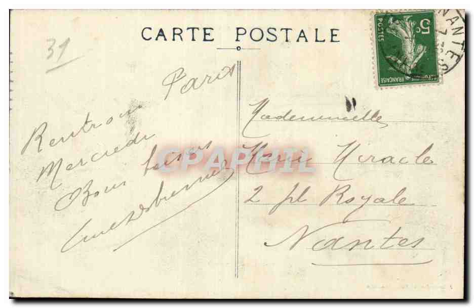 Toulouse — Vue panoramique sur la Garonne — éditeur inconnu, n° 32 — Verso