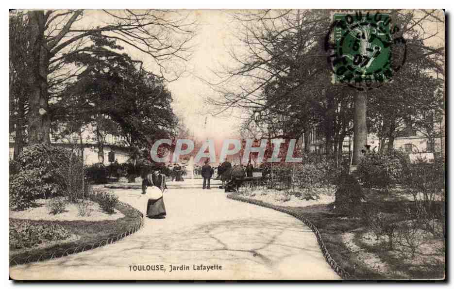 Toulouse - Jardin Lafayette - CPA 