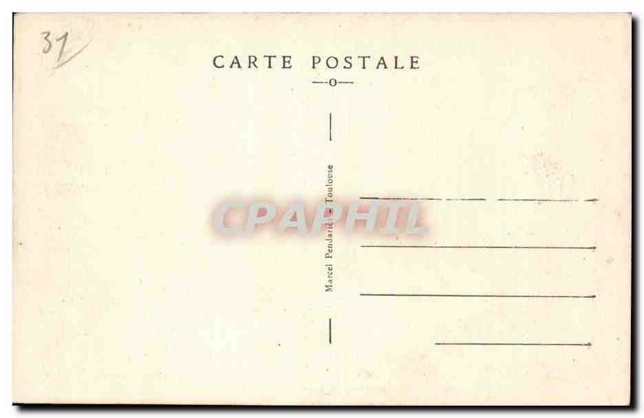 Toulouse - Allees Jean Jaures - CPA  — Verso