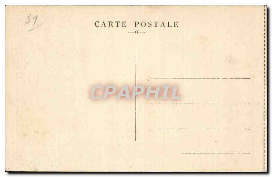 Toulouse — Marché des Carmes — éditeur Paris — Rückseite