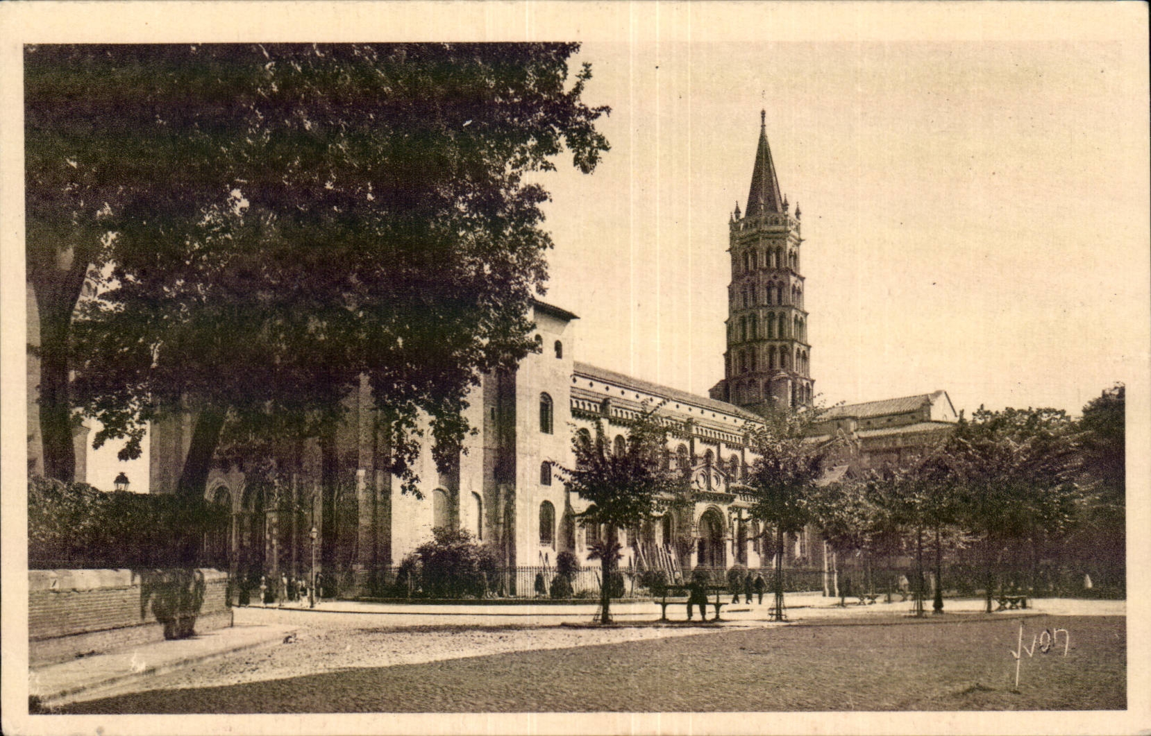 Toulouse — Kirche Saint-Sernin — Éditions d'Art Yvon, Paris