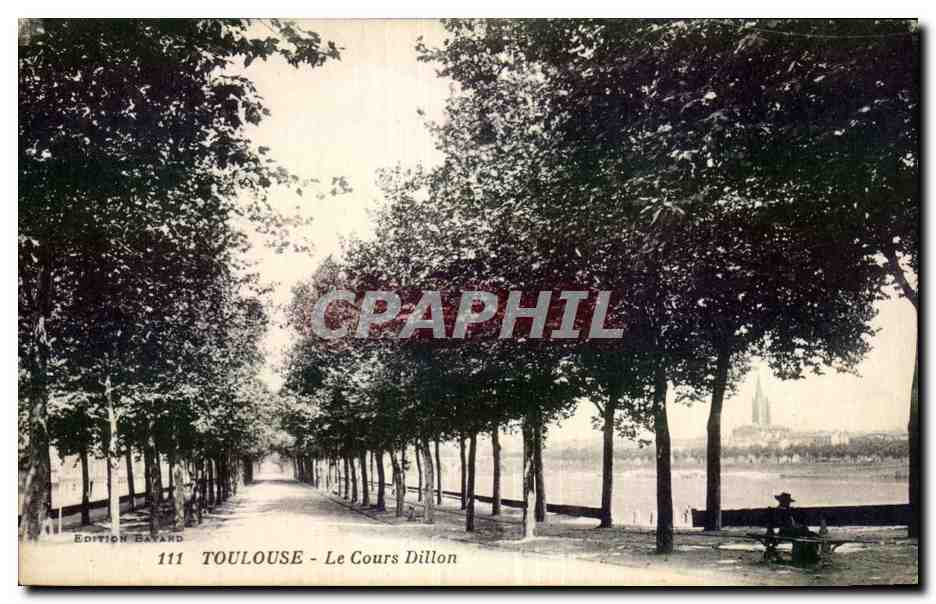 Toulouse - Le Cours Dillon - CPA 