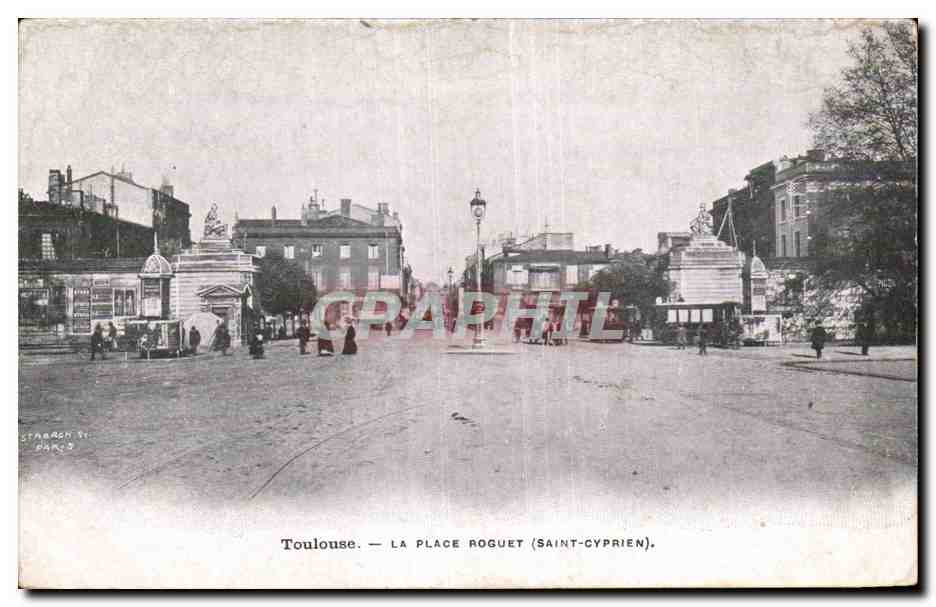 Toulouse — La Place Roguet (Saint-Cyprien) — Starbagn & Cie, Paris
