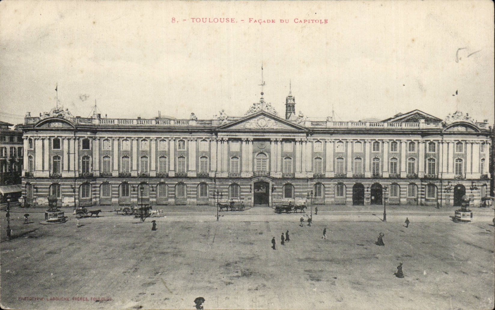 Toulouse - Façade du Capitole — Phototypie Labouche Frères, Toulouse, n°8