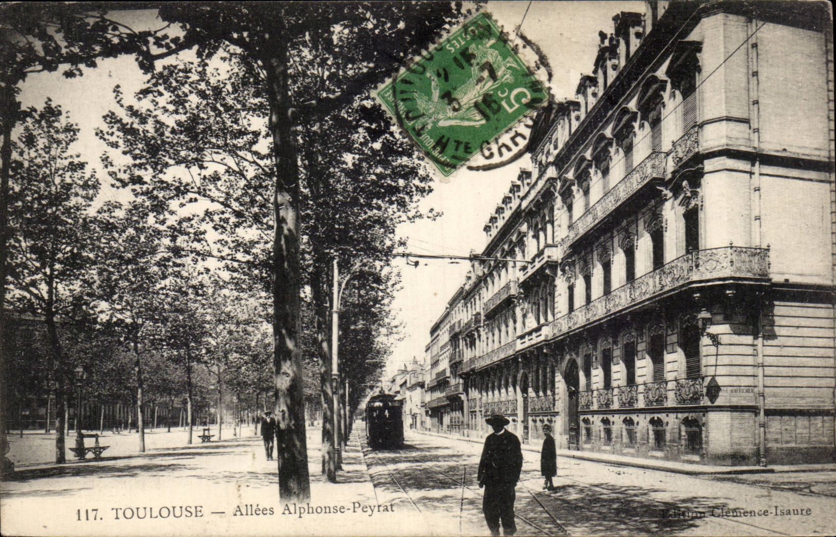 Toulouse - Allees Alphonse Peyrat - CPA 
