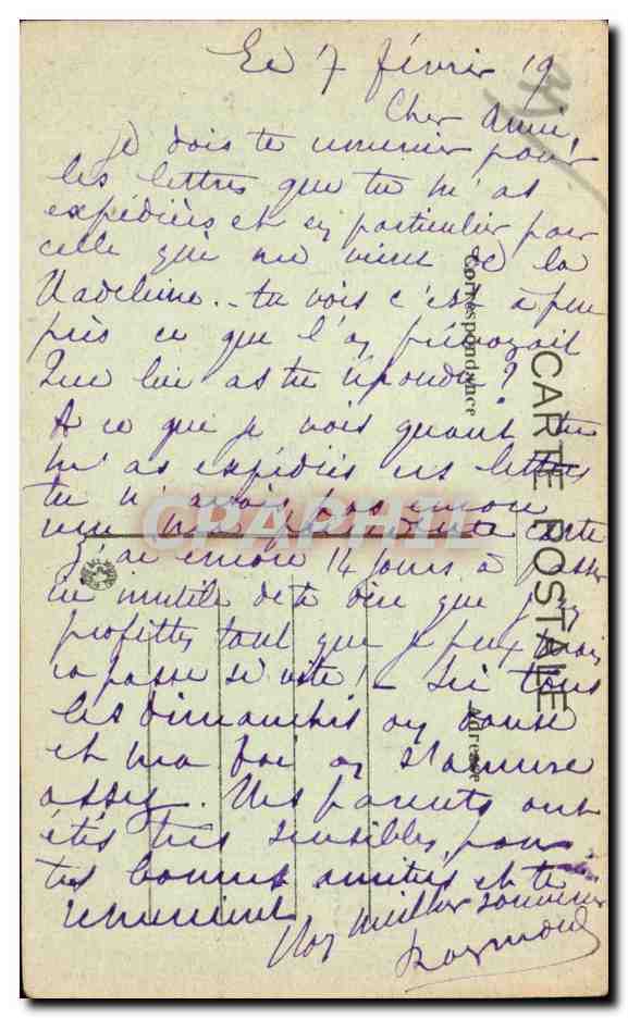 Toulouse - Rue Alsace Lorraine - CPA  — Rückseite