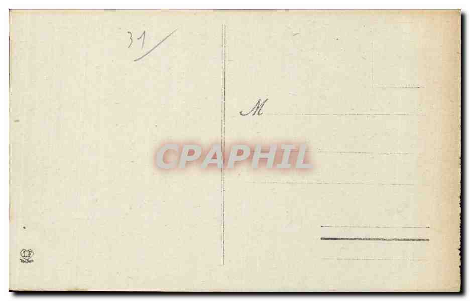 Toulouse - Carrefour de la Rue d'Alsace Lorraine - CPA  — Verso