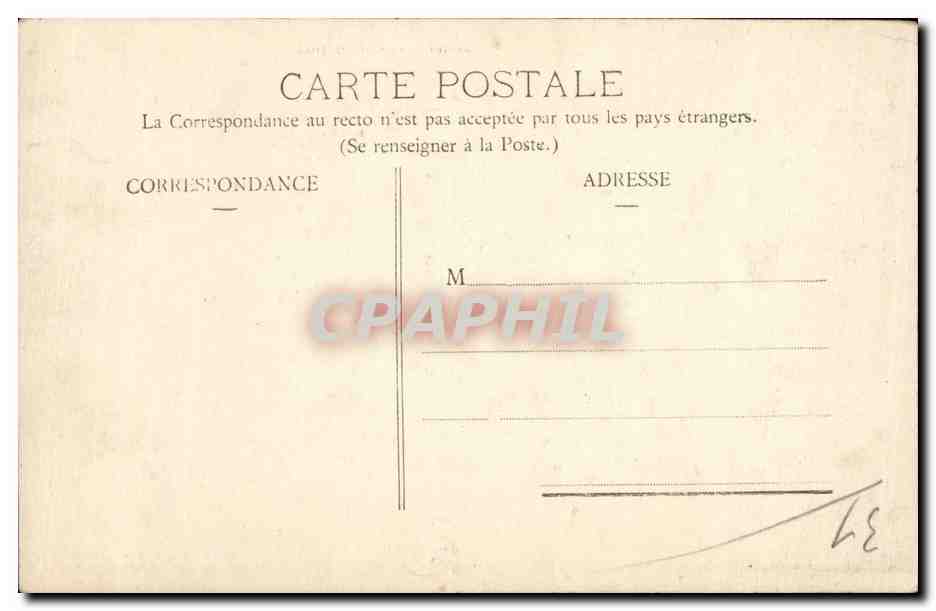 Toulouse - La Capitole - CPA  — Verso