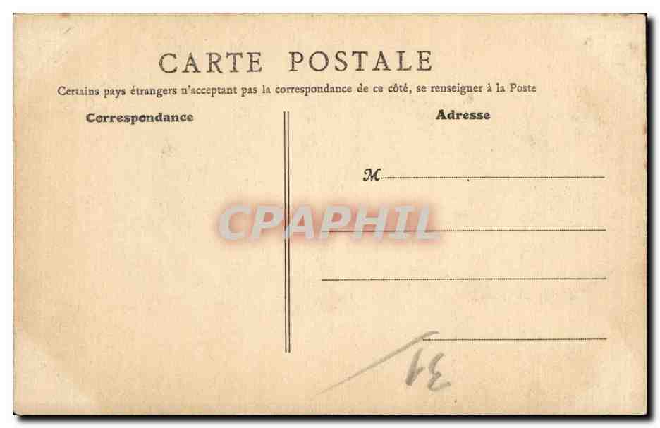Toulouse - La Cathedrale St Etienne - CPA  — Verso