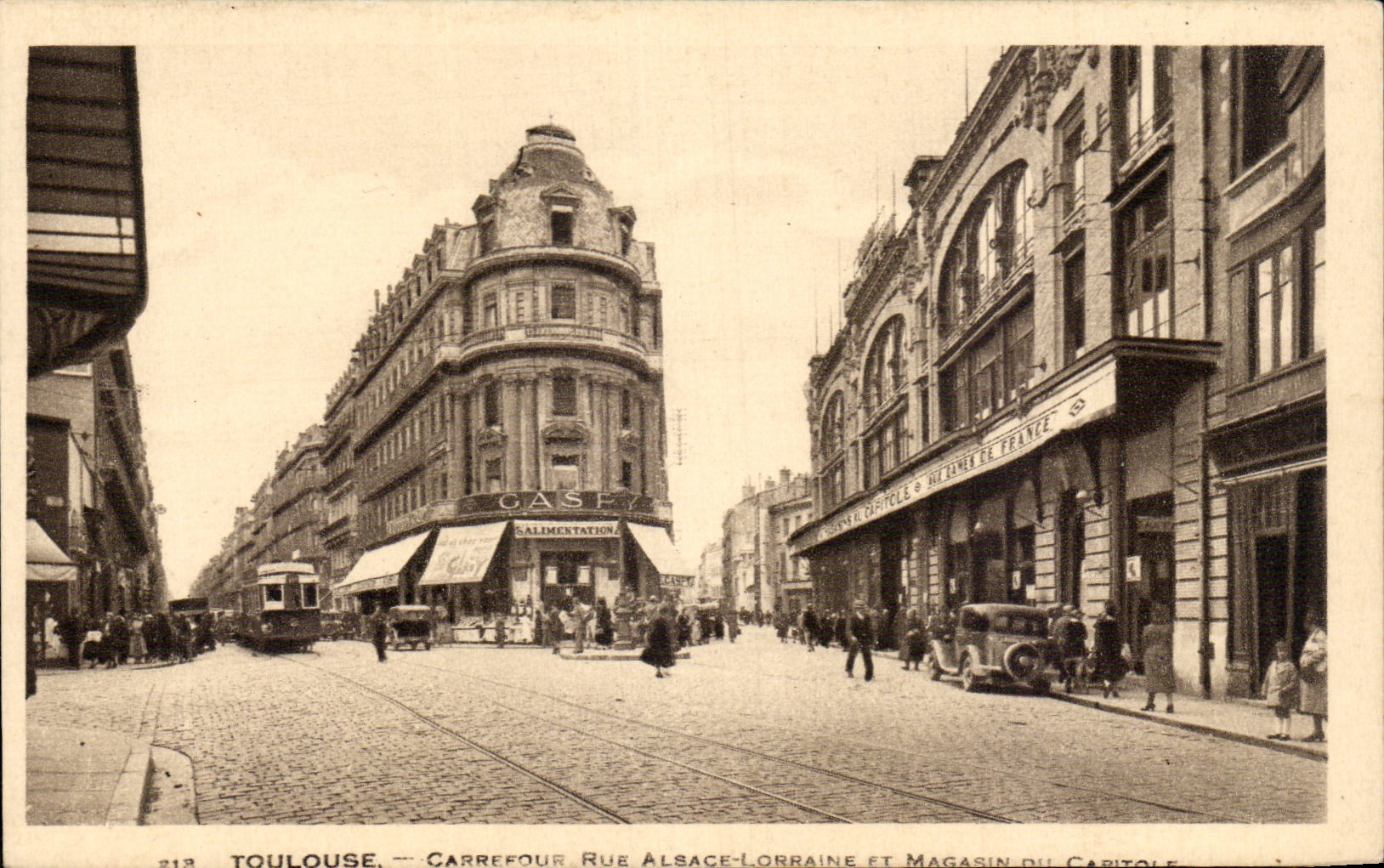 Toulouse - Carrefour Rue Alsace Lorraine - CPA 
