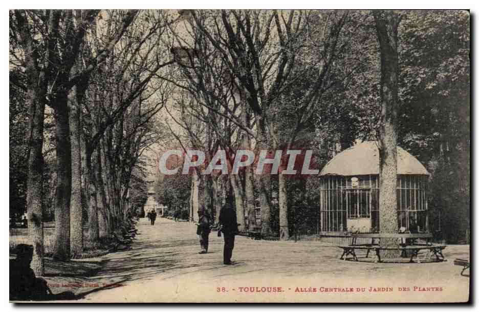 Toulouse - Zentralallee des Jardin des Plantes — Photo Laurent Dumas, n°38