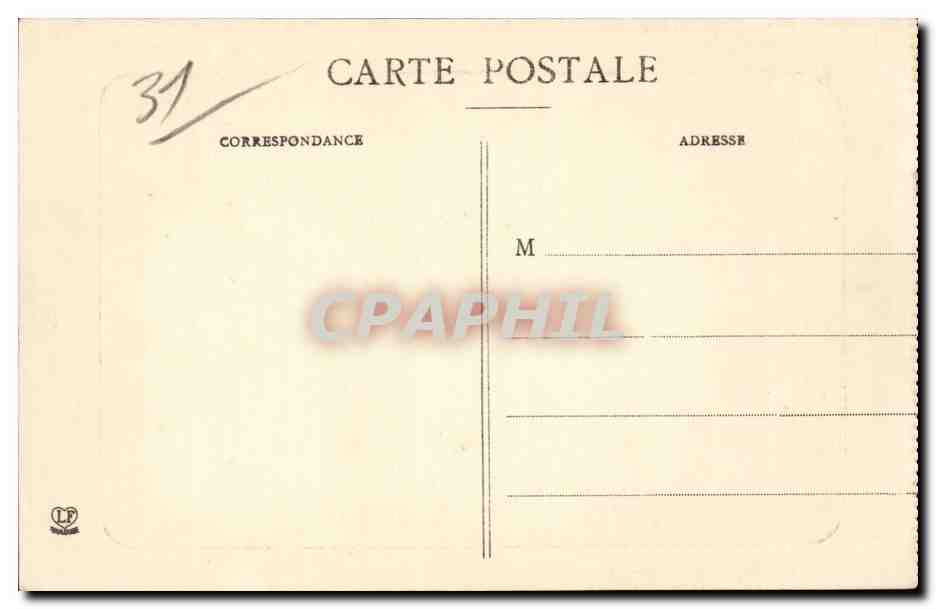 Toulouse - Place et Église Sainte-Étienne — Phototype Labouche Frères, Toulouse, n°3 — Verso