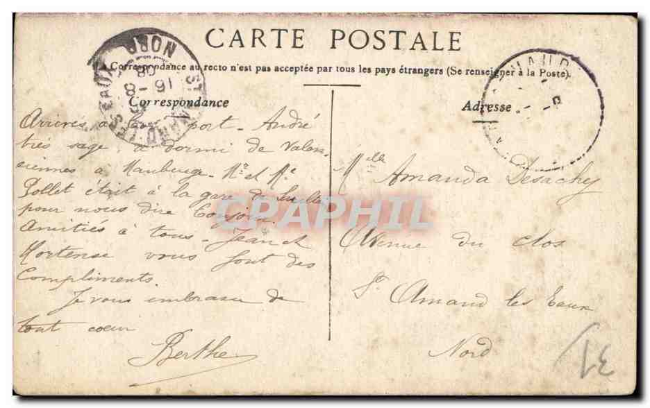 Toulouse - Le Donjon - CPA  — Verso