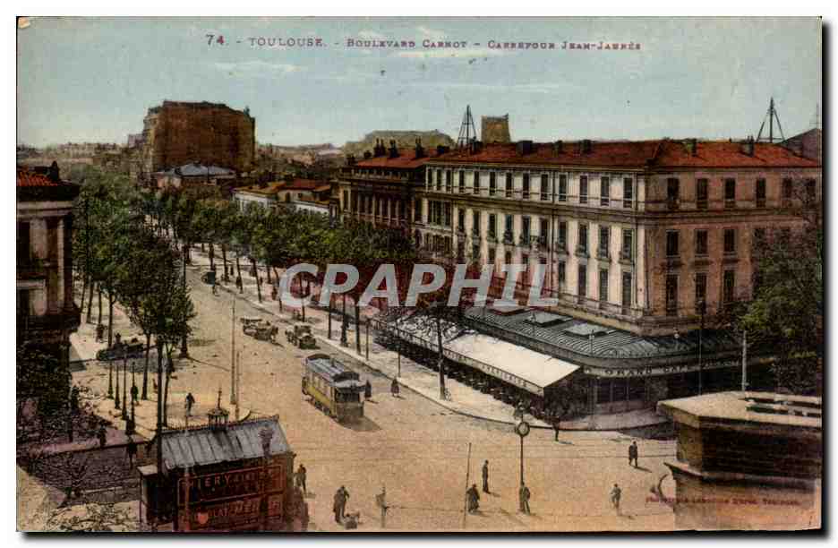 Toulouse - Boulevard Carnot - Carrefour Jean Jaures - CPA 