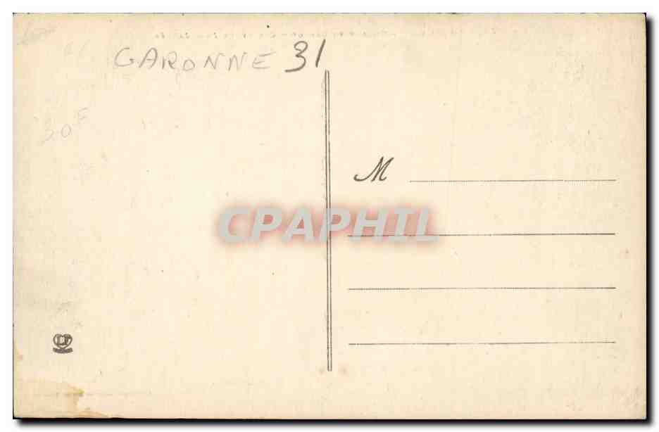 Toulouse - Boulevard Carnot - Carrefour Jean Jaures - CPA  — Rückseite