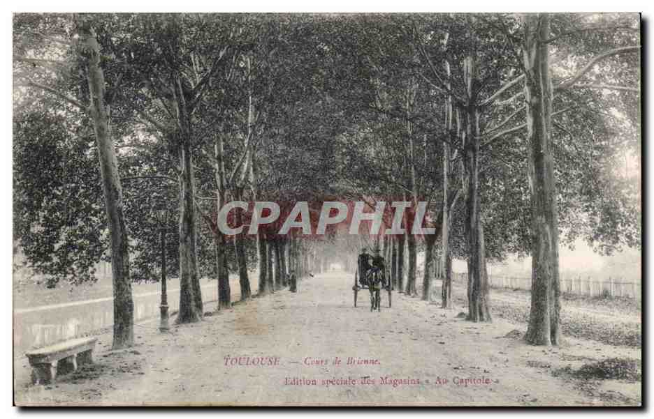 Toulouse - Cours de Brienne - CPA 