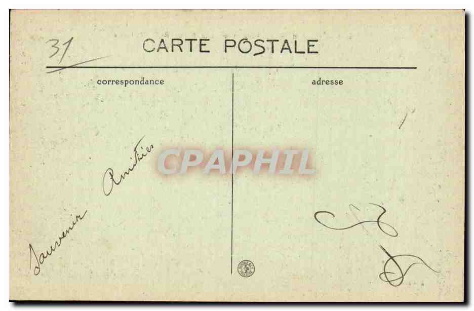 Toulouse - Le Pont Neuf et le Bassin de la Daurade - CPA  — Verso