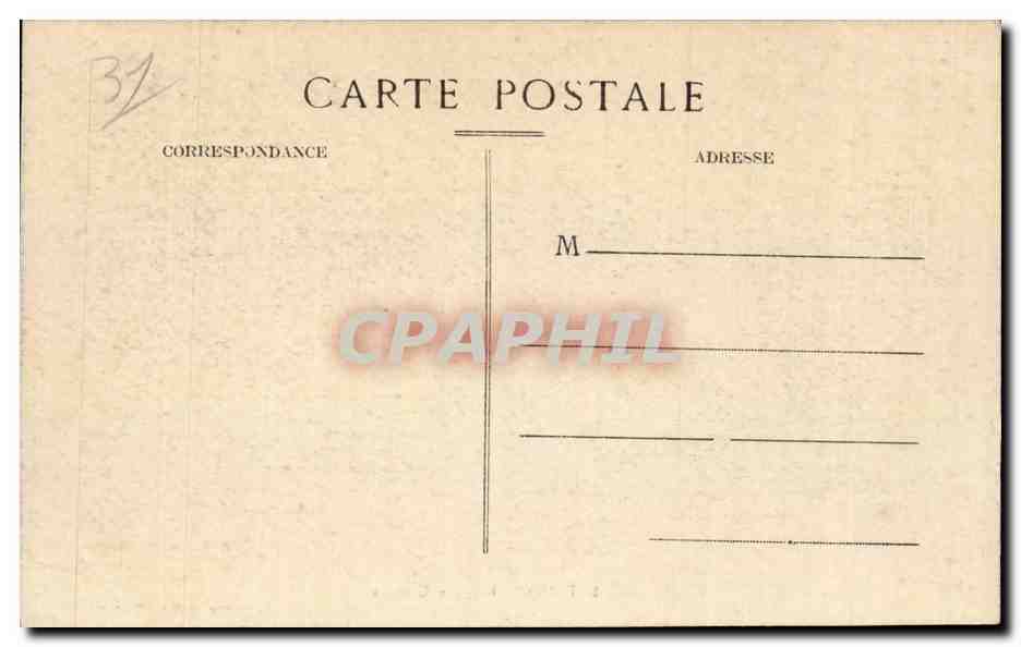 Toulouse - Le Capitole - CPA  — Verso