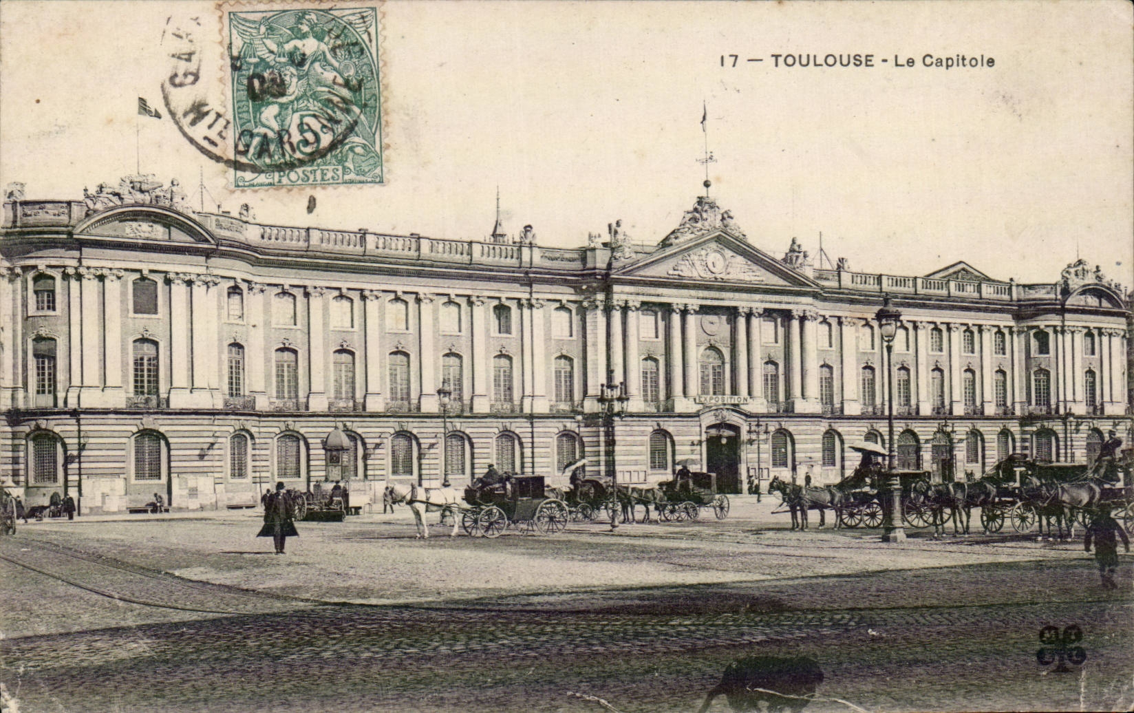 Toulouse - Le Capitole — éditeur 'Postes' n°17