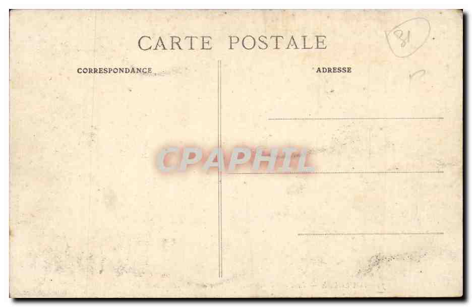 Toulouse — Le Pont du Canal - Allées des Amidonnières — éditeur inconnu, n° 39 — Verso
