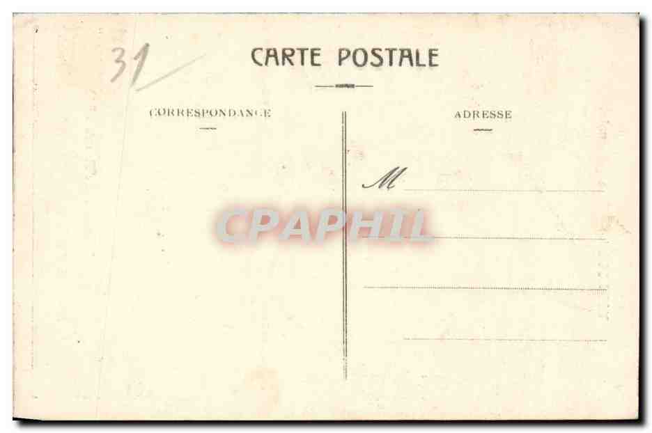 Toulouse — Vue générale — Souvenir du voyage présidentiel de M. R. Poincaré — Verso