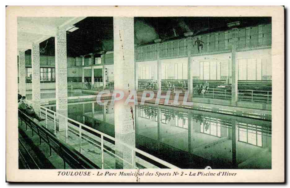 Toulouse - Le Parc Municipal des Sports - La Piscine d'Hiver - CPA 