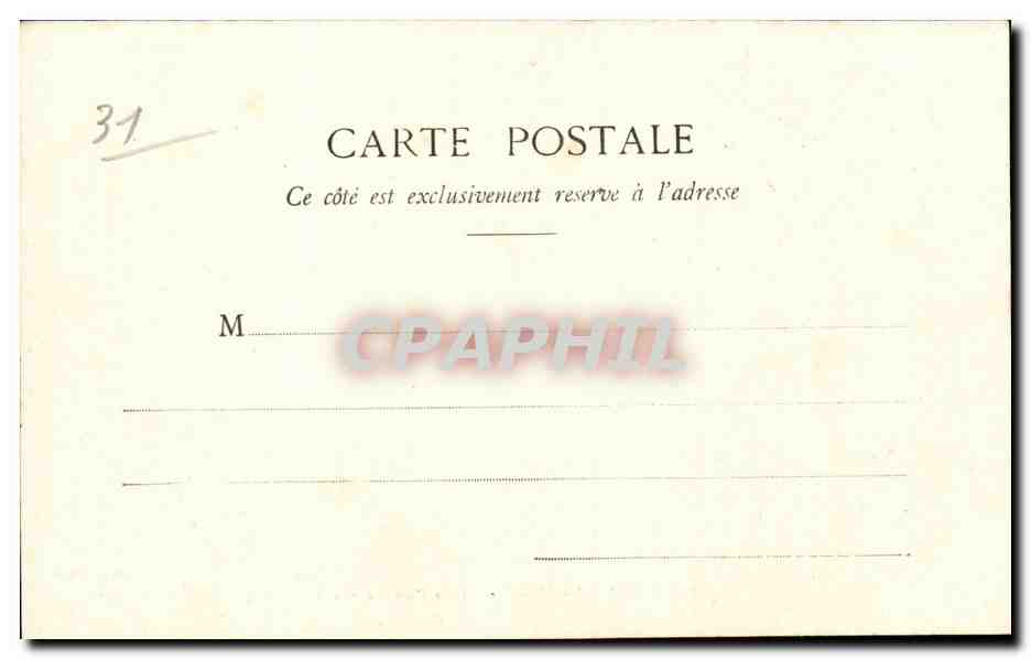 Toulouse - Le Musee - Grand Cloitre des Augustins - CPA  — Verso