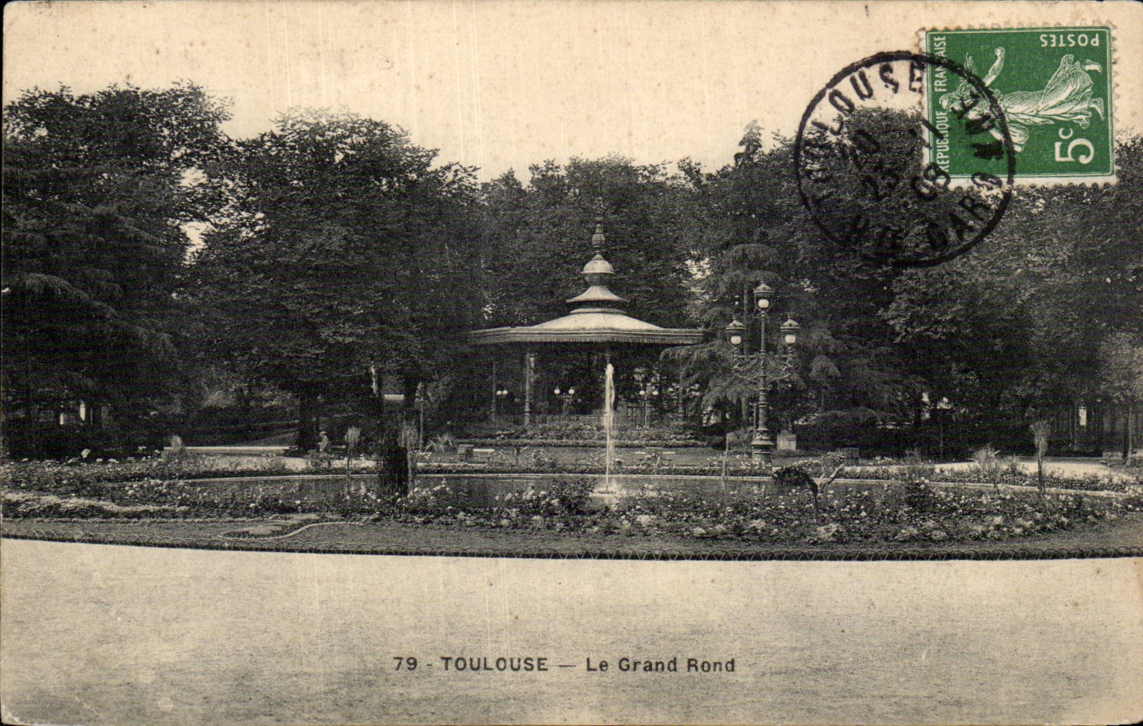 Toulouse — Le Grand Rond — éditeur inconnu, n° 79