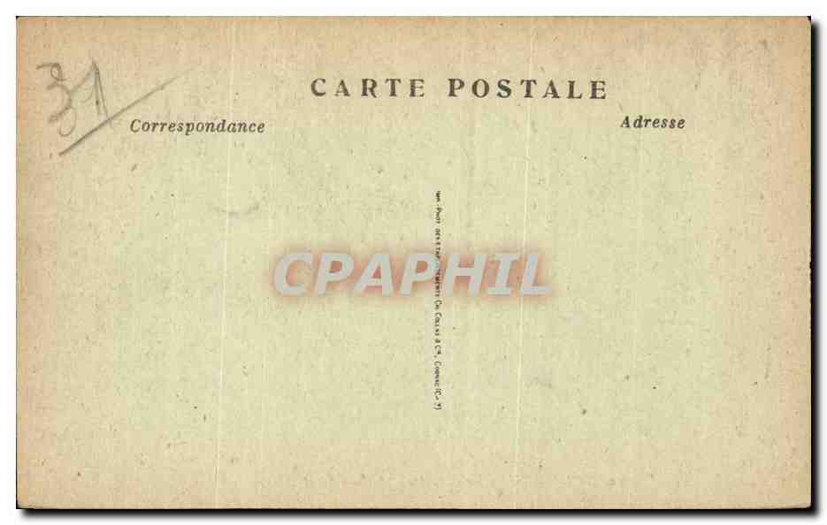 Toulouse — La Cathédrale et Place Sainte-Émilienne — Éditeur ECO n°52 — Rückseite