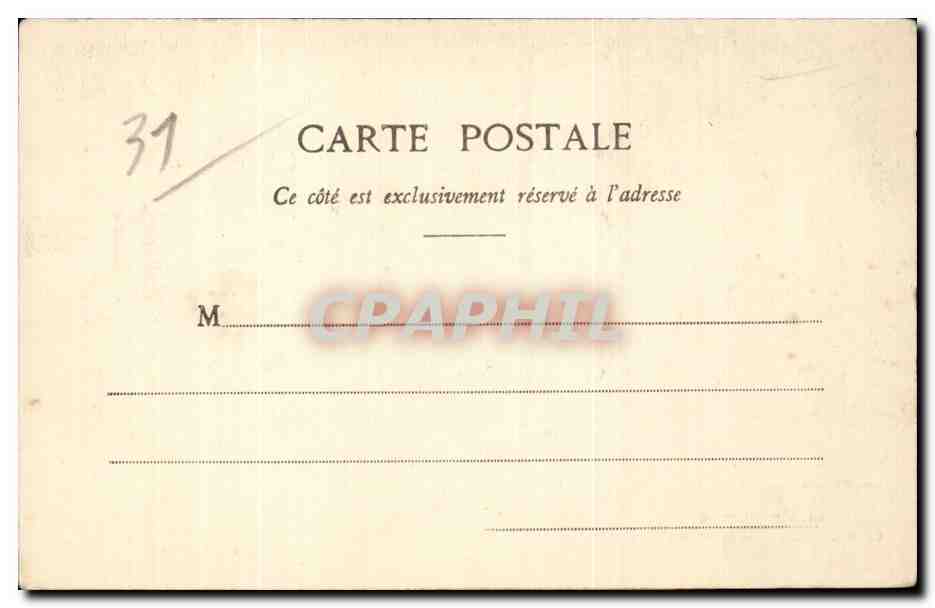 Toulouse - Le Pont Neuf pris du Cours Dillon - CPA  — Verso