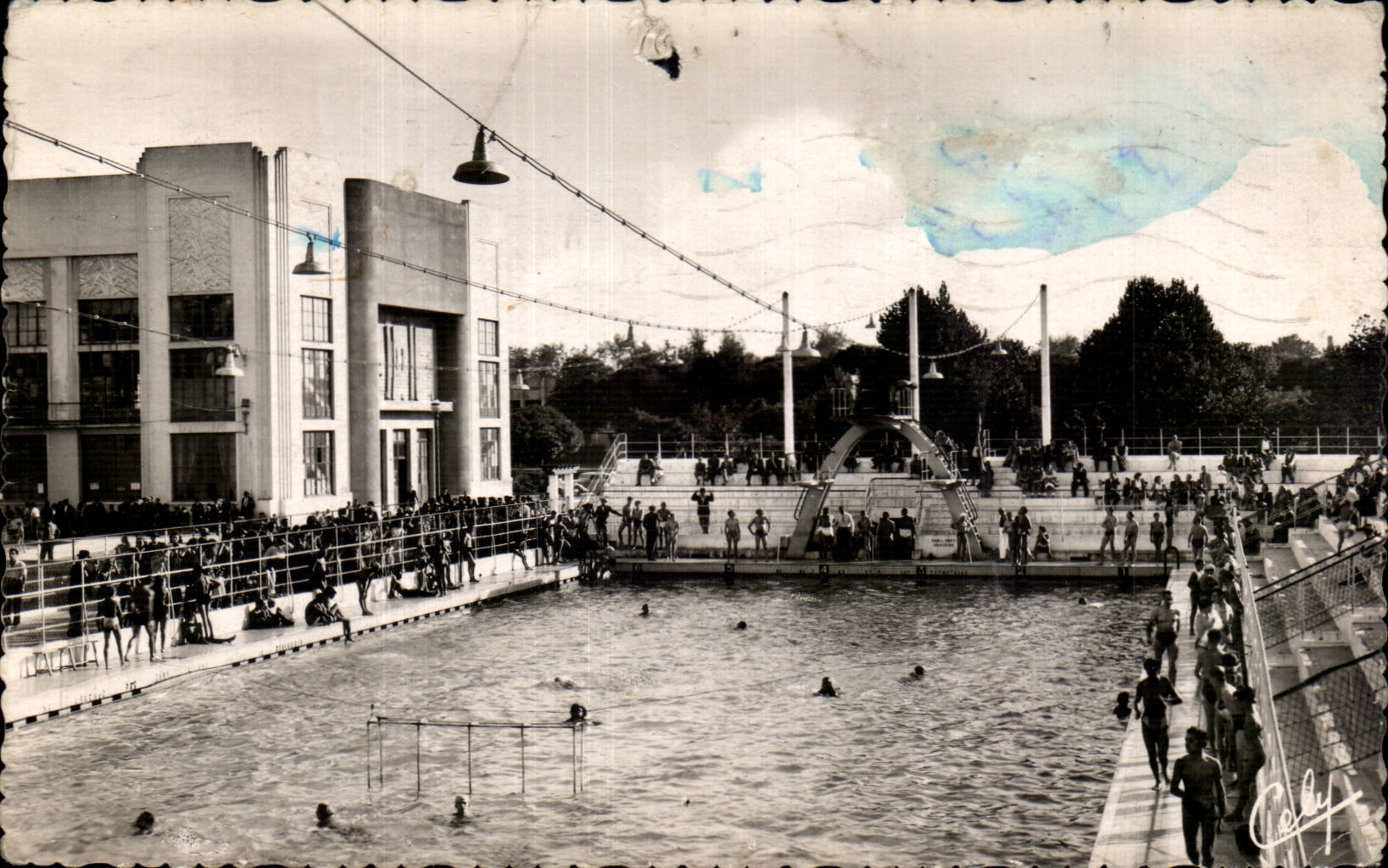 Toulouse - La Piscine Sportive du Parc - Schwimmbad - Antike Ansichtskarte
