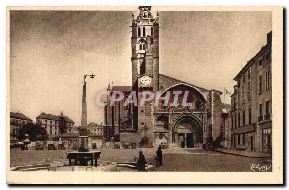 Toulouse — Église Saint-Étienne — Éditeur Heliosgrave, Mâcon