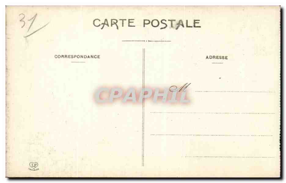 Toulouse - La Rue Alsace Lorraine - CPA  — Verso