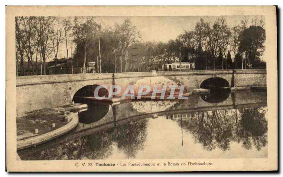 Toulouse - Les Ponts-Jumeaux et le Bassin de l'Embouchure — C. V. 22