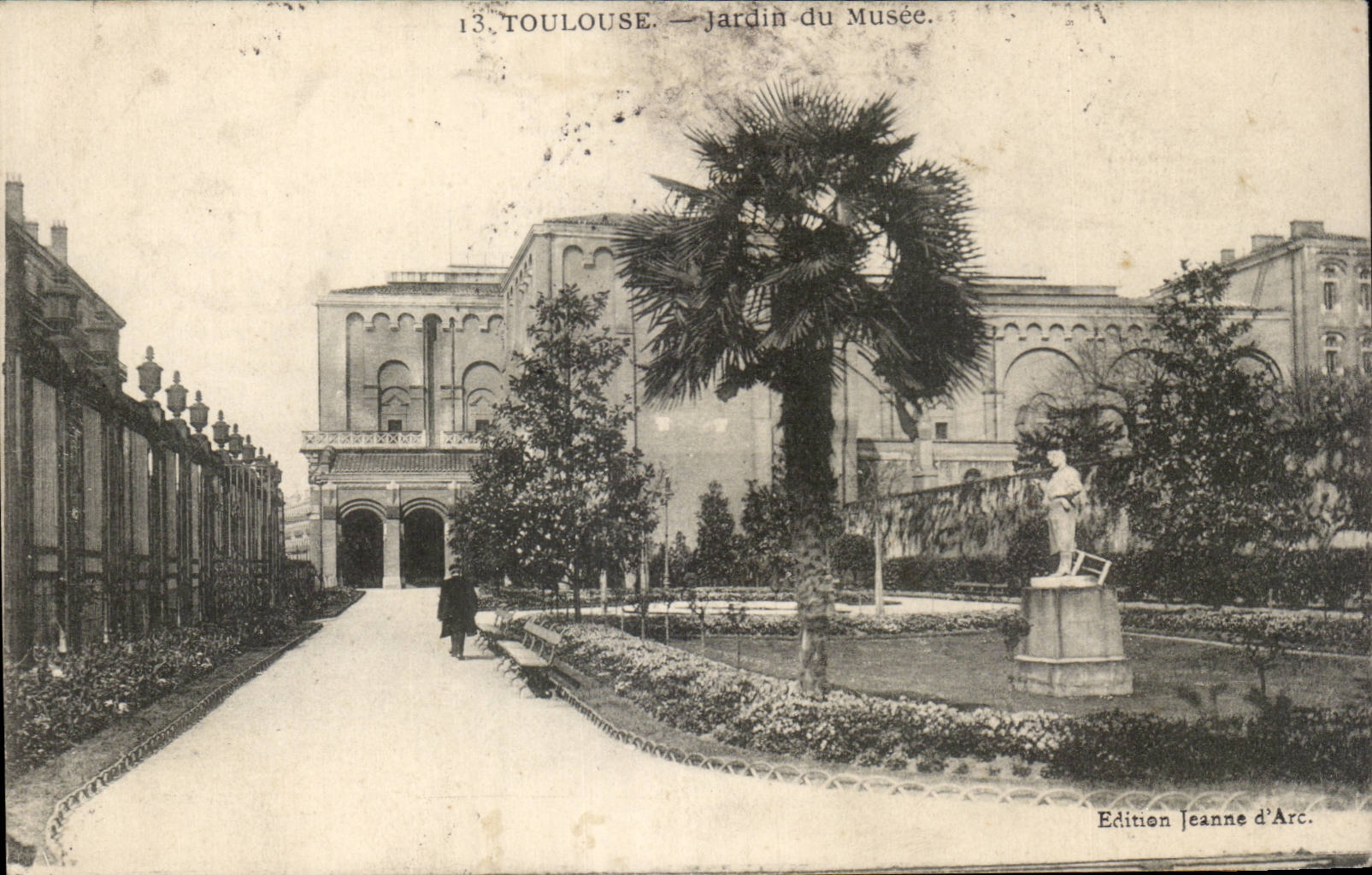 Toulouse — Jardin du Musée — Édition Jeanne d'Arc