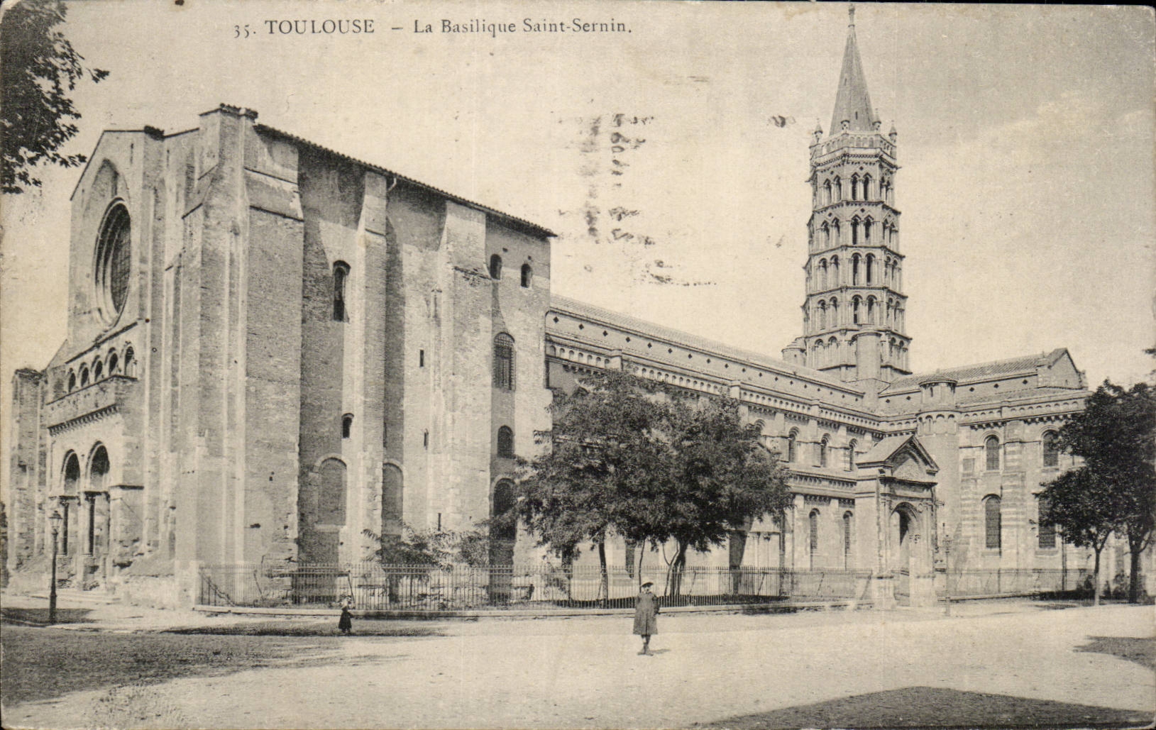 Toulouse — La Basilique Saint-Sernin — Phototypie Parisienne, n°35