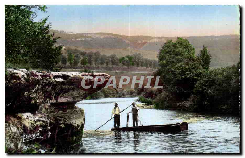 Vallee de la Loue - La Roche Pomey - CPA 