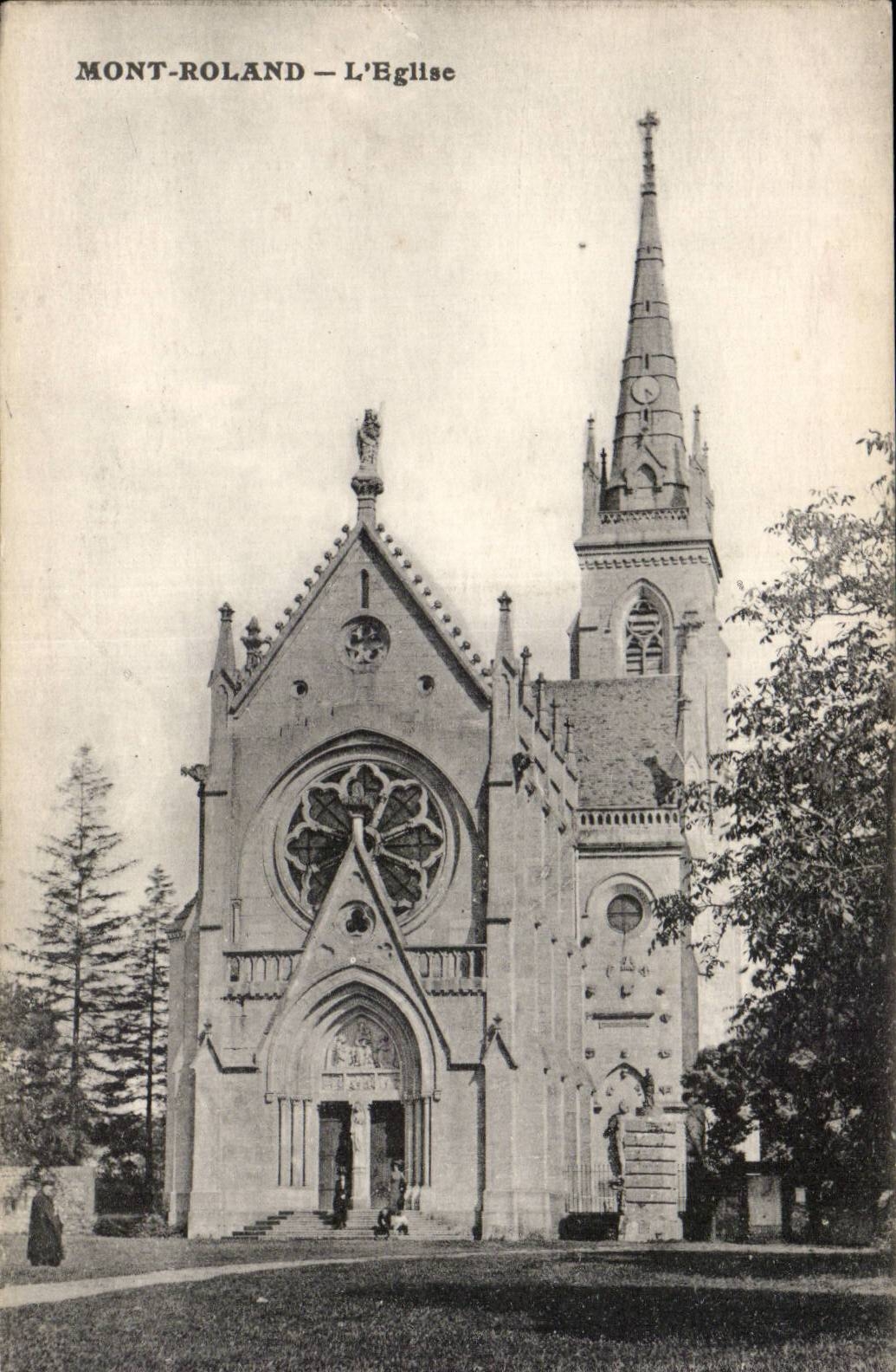 Mont Roland - L' Eglise - CPA 