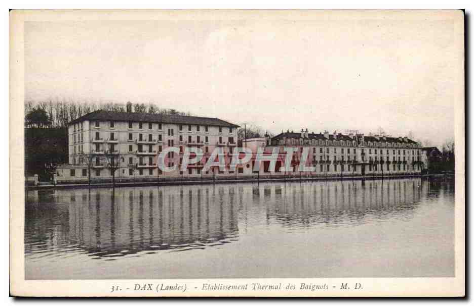 Dax - L'Etablissement Thermal des Baignots - CPA 