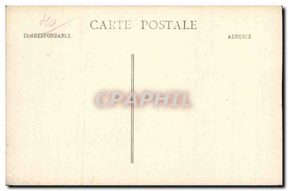Dax - Etablissement Thermal - Les Baignots - L'Adour - CPA  — Rückseite
