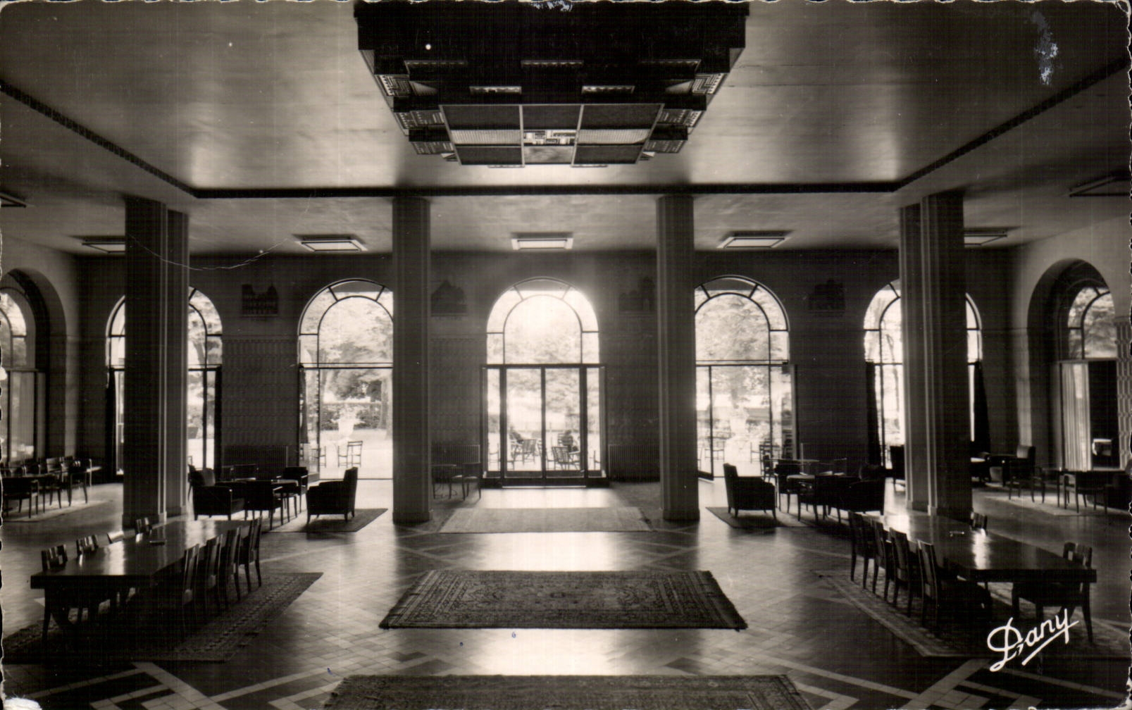 Dax - Splendid Hotel - Le Grand Hall - CPA 