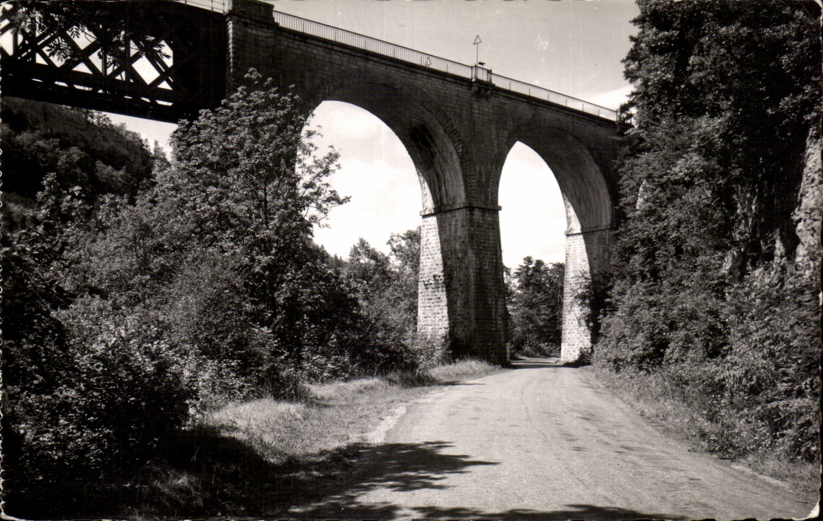CPA Environs de Champagnole Le viaduc de Syam