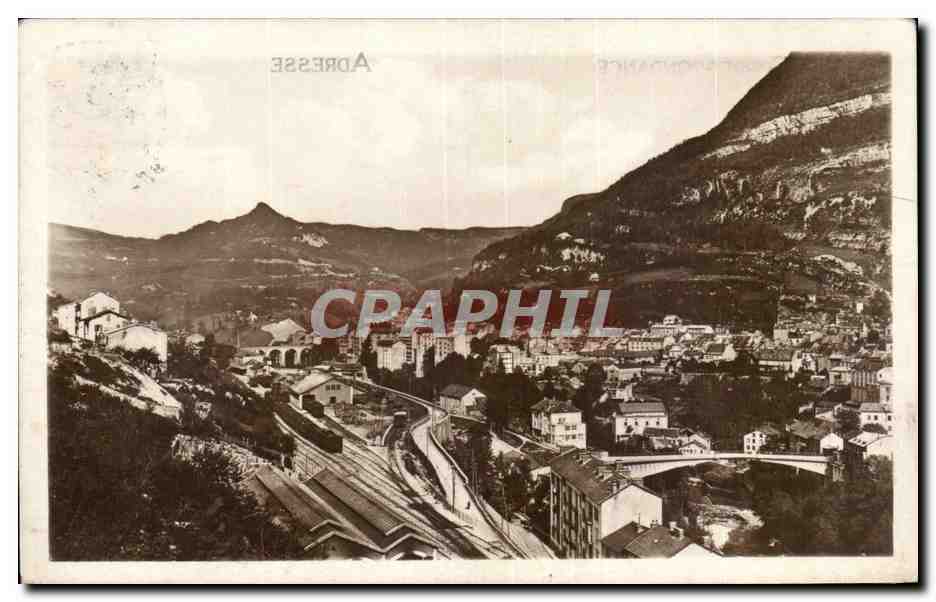 CPA Saint Claude Le pont central et le pain de sucre
