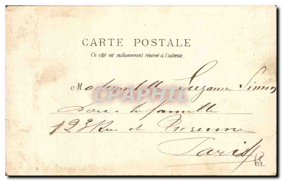 CPA Saint Claude a Septmoncel Les moulins de Montepile — Rückseite