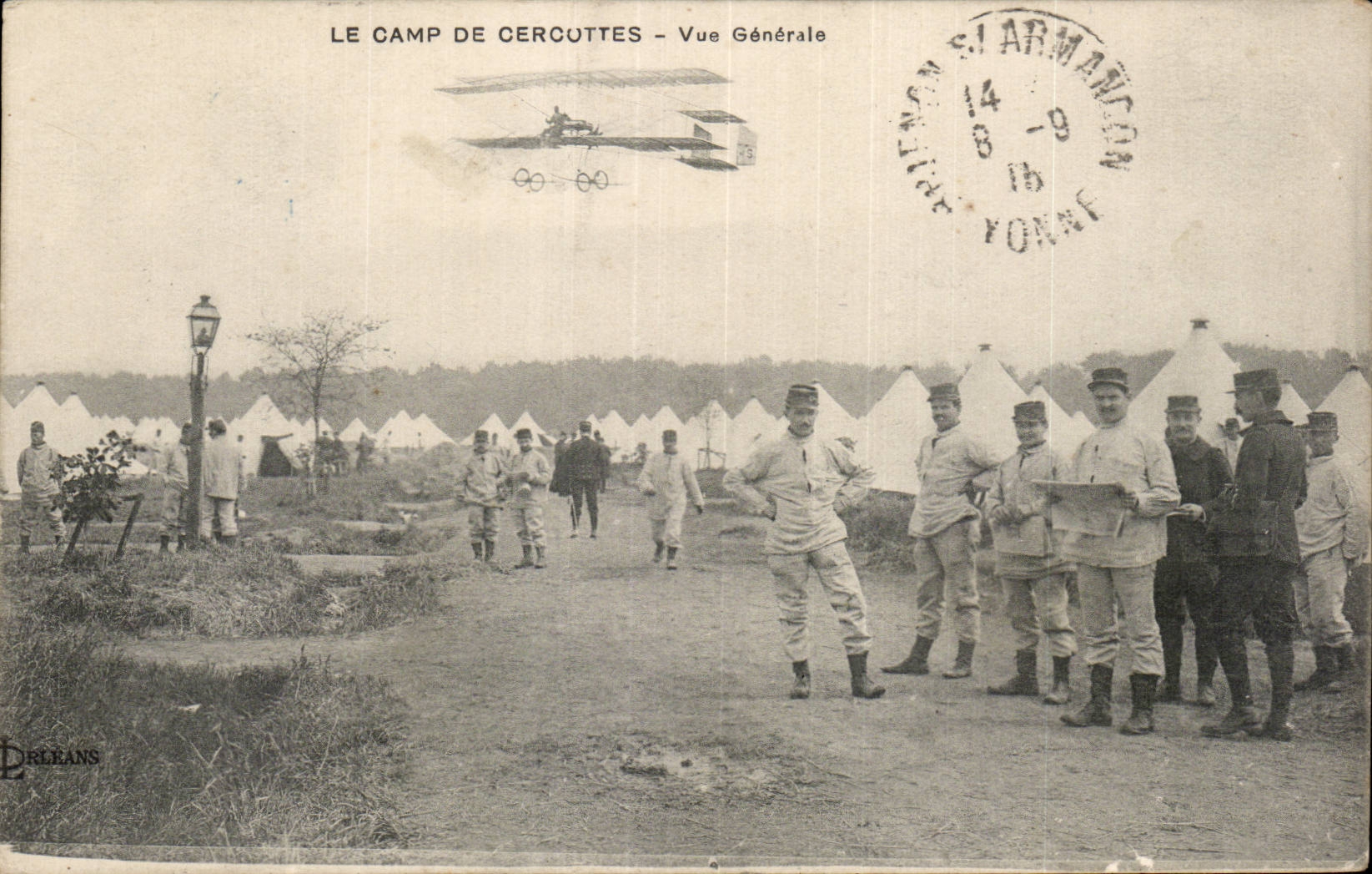 Le Camp de Cercuttès — Vue Générale — D. Bréans