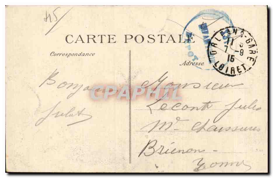 Le Camp de Cercuttès — Vue Générale — D. Bréans — Achterkant