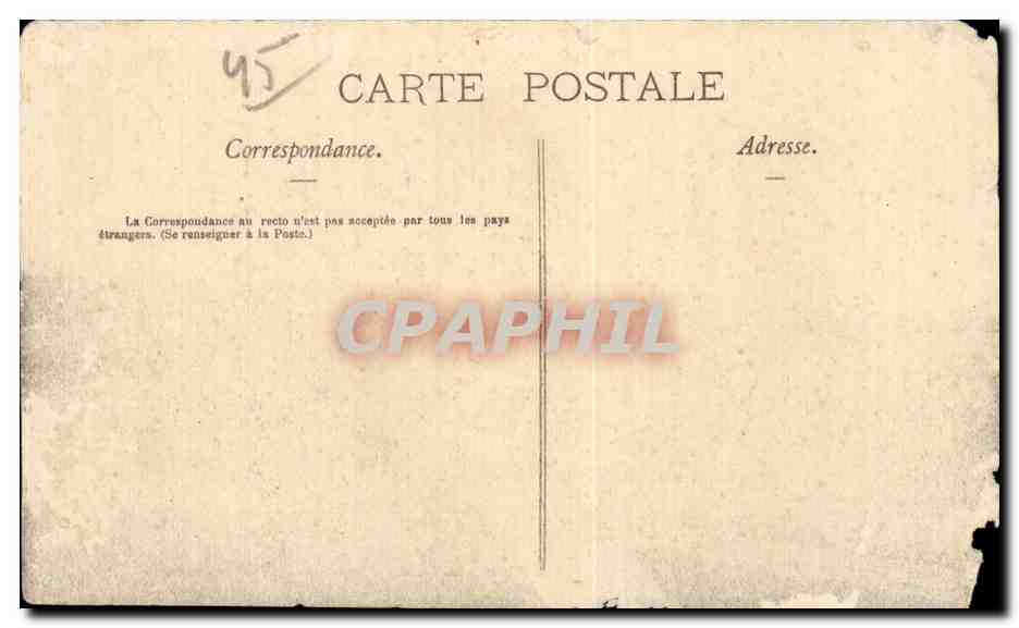 Corbeilles du Gatinais - Vue Generale - CPA — Achterkant